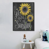 Sonnenblume Malen Nach Zahlen Diy Handgemalt Kit Für Anfänger Erwachsene Anfänger AF9039
