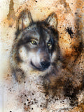 Wolf Malen Nach Zahlen Diy Handgemalt Kit Für Anfänger Erwachsene Anfänger DS63349795