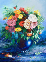 Blume Malen Nach Zahlen Diy Handgemalt Kit Für Anfänger Erwachsene Anfänger DS7920520