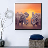 Elefant Malen Nach Zahlen Diy Handgemalt Kit Für Anfänger Erwachsene Anfänger SS1492186832
