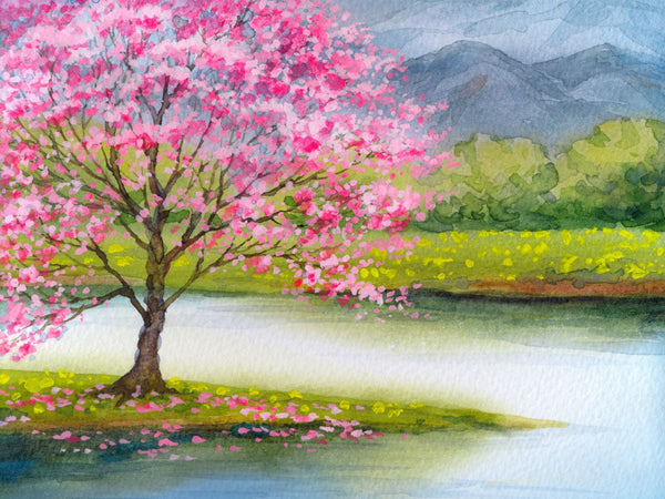 Baum Malen Nach Zahlen Diy Handgemalt Kit Für Anfänger Erwachsene Anfänger SS376867900