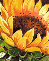 Sonnenblume Malen Nach Zahlen Diy Handgemalt Kit Für Anfänger Erwachsene Anfänger WH80631