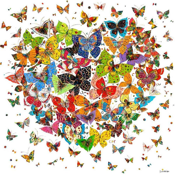 Schmetterling Malen Nach Zahlen Diy Handgemalt Kit Für Anfänger Erwachsene Anfänger VM95625